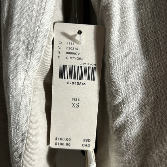 Anthropologie lightweight linen moto jacket size XS - Picture 9 of 9